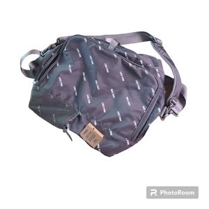 Pink Victoria's Secret Convertable Canvas Duffel Bag